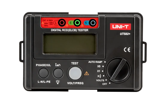 RCD perjungimo vienetų skaitmeninis testeris UNI-T UT582+