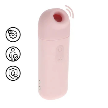 Sweetie AirTap Vibrator Pink - Compact 2-in-1 Stimulation System