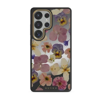 Between Pages - Samsung Galaxy S25 Ultra Case, Elite Mirror Dark (Magnetic) / Gold