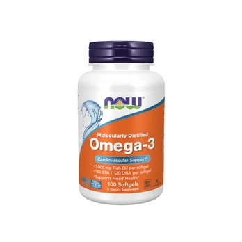 NOW OMEGA-3 1000 mg minkštosios kapsulės N100