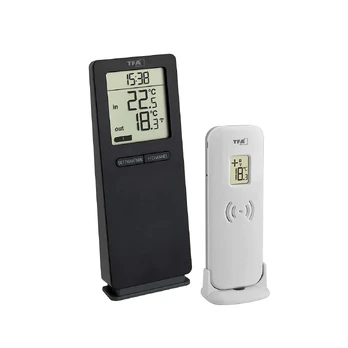 TFA 30.3071.01 black LOGO 2.0 RC Thermometer