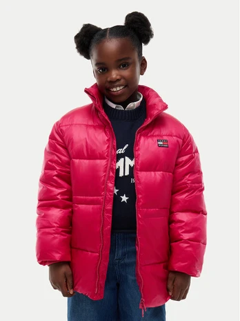 Tommy Hilfiger Žieminė striukė KG0KG09708 Rožinė Regular Fit