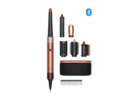 „Dyson Airwrap i.d.™ Straight+Wavy“ (Amber silk/Pink champagne)