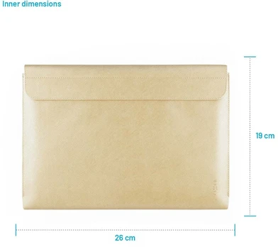 Dėklas na tablet Fixed Dėklas York na tablety do 11'' jasnożółte