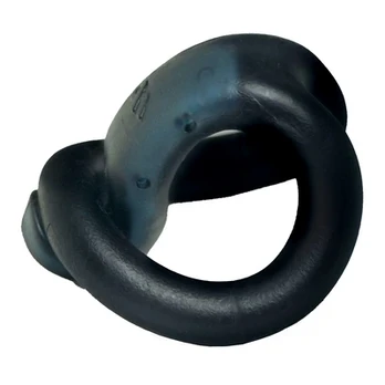 Doc Johnson Mėlyna FirmTech Max Performance System Ring Juodas/Mėlyna Adjustable Fit