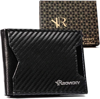 Odinė piniginė RFID ROVICKY R-RM-21-GCL-CF