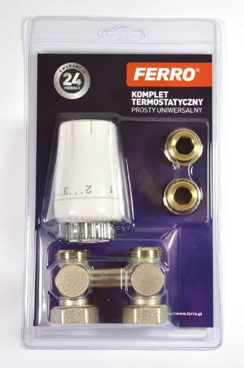 Ferro Thermostatic komplektas universalus GT11 (ZTV07) galvutė