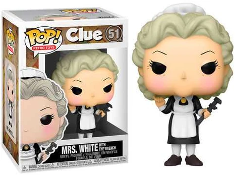 FUNKO POP! Clue- Mrs. Baltas w/Wrench