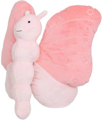Maskotka motyl ALMA 28 cm rožinis