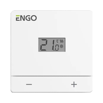 Engo EASY belaidis termostatas, baltas