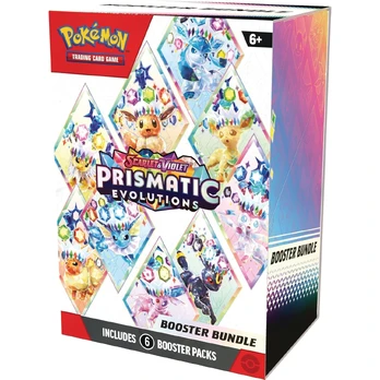Pokemon TCG: Scarlet & Violet 8.5 Prismatic Evolutions Booster Bundle keräilykortit