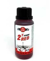 PITSTOP PIT STOP Alyva 2T TC-W3 varikliams raudona 100ml