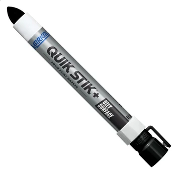 Žymeklis Markal Quik Stik Plus Oily Surface, 15.2 cm, juoda