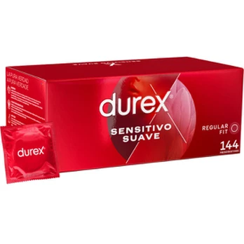 Prezervatyvai DUREX SOFT SENSITIVE 144 vnt