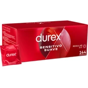 Prezervatyvai DUREX SOFT SENSITIVE 144 vnt kaina