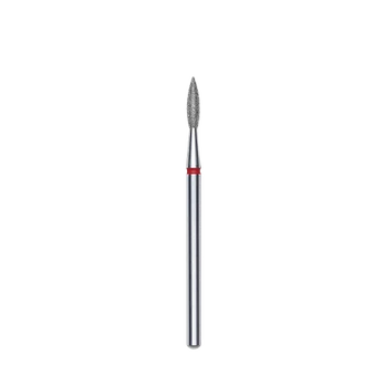 STALEKS PRO Deimantinis antgalis liepsnelė raudono žymėjimo 2,1mm