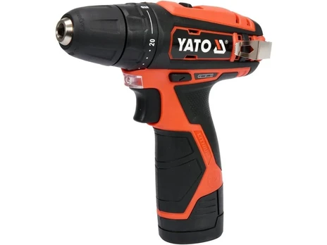 Grąžtas Yato, 12V, su akumuliatoriumi ir įkrovikliu