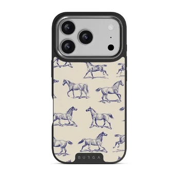Derby Race - iPhone 17 Pro Case, Elite Dark (MagSafe) / Gunmetal