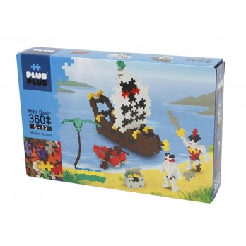 Konstruktorius PLUS PLUS, Piratai, Mini bazinės 360