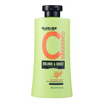 LUXLISS Volume & Boost Conditioner Apimties suteikiantis kondicionierius, 300ml