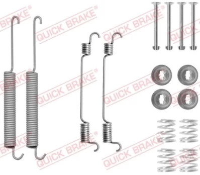 QUICK BRAKE QB105-0806 Brake shoe fitting kit