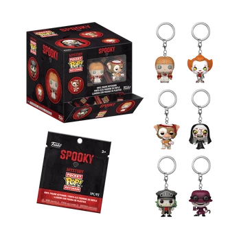 FUNKO POP! Stebuklingas raktų pakabutis: Horror - 12pc PDQ