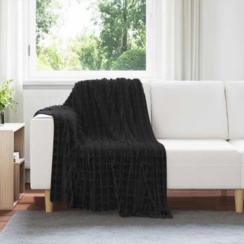 Apklotas Juoda 150 x 130 cm Flysas