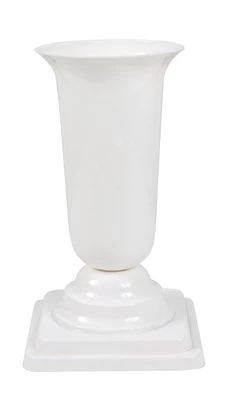 Kapų vaza Form Plastic Dama 1060, 26.7 cm, balta