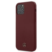 Dėklas Mercedes MEHCP12MSILRE iPhone 12/12 Pro Raudonas kaina