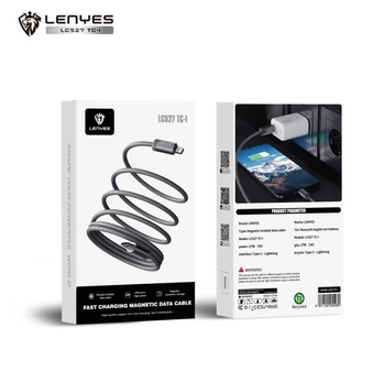 Magnetinis USB-C – Lightning kabelis 27 W 100 cm LC527 TC-I Lenyes