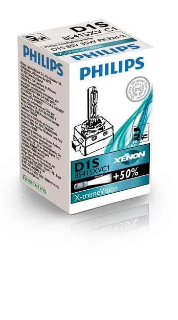 Lemputė PHILIPS D1S X-treme Vision (85415XVC1)