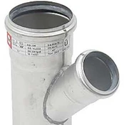 Blücher gr.rør 45° 75-50mm - strømlinet syrefast RF Europipe