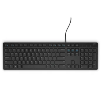 Dell Multimedia Keyboard-KB216 - Russian (QWERTY) - Black | 580-ADGR