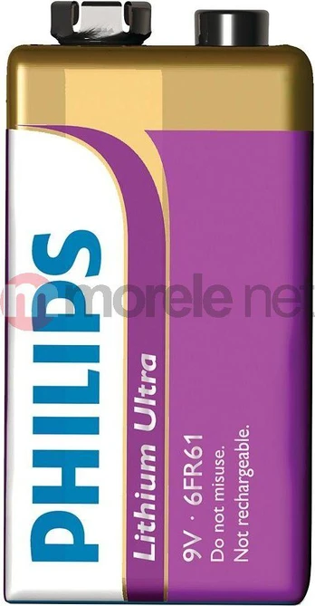 GP Philips Bateria PHILIPS 6FR61LB1A/10 litowa 9V