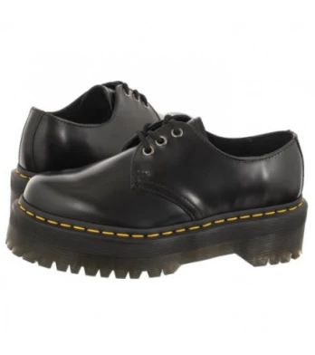 Dr. Martens 1461 Quad Polished Smooth Black 25567001 (DR77-a) batai