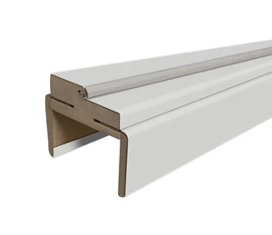 Durų stakta, 207 cm x 8 cm x 3.2 cm, pilka