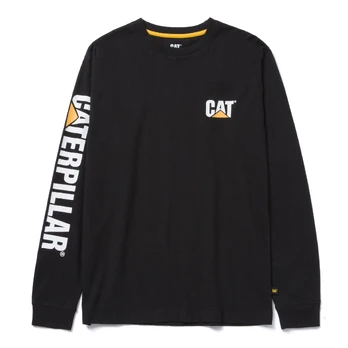 Marškinėliai Cat 1510034, juoda, M dydis