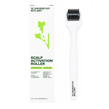 Skandinavian Biolabs Scalp Activation Derma Roller Skalpo volelis, 1 vnt.