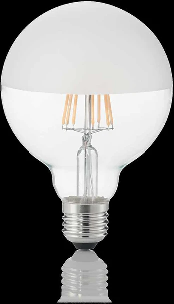 8W LED lemputė E27, 3000K, balta, 157597