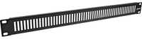 InLine® 19" blind panel perforated, 2U, RAL 9005 juodas