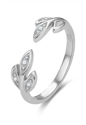 Beneto Charming sidabrinis ring with zircons AGG474 kaina