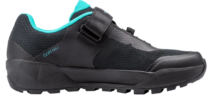 Dviratininko batai Northwave Escape Evo 2 WMN MTB AM black-turquoise-41