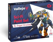 Vallejo - Sci-Fi Paint Set by Angel Giraldez kaina