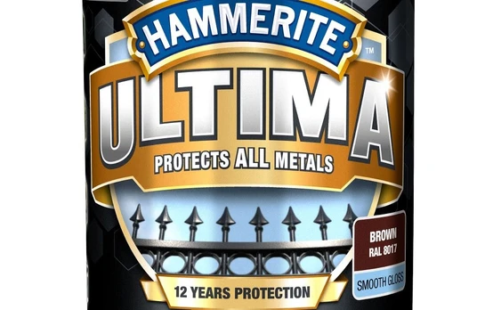 Emaliniai dažai Hammerite Ultima Smooth, blizgus, 0.7 l, ruda