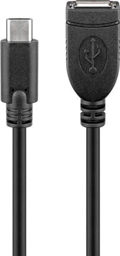 Adapteris USB-C na gniazdo USB OTG 2.0 Goobay 0,2m