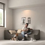 Apvalus "Philips Hue Milliskin" LED įleidžiamas prožektorius, aliuminis