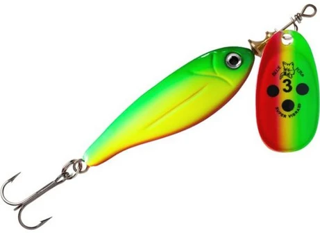 Sukriukė Blue Fox Minnow Super Vibrax GYR 18 g