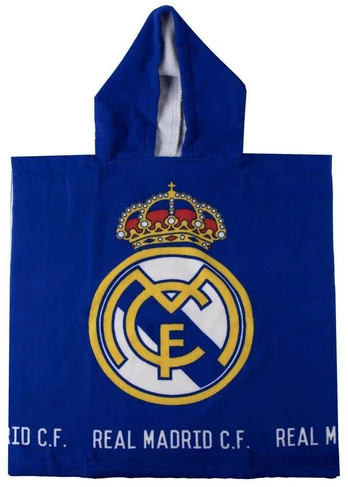 CERDÁ Real Madrid microfibre poncho beach towel