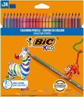 Bic Crayons Eco Evolution Stripes 18+6 spalvų (950525) kaina