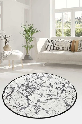 Conceptum Hypnose Kilimas (100 cm) Marble - Baltas